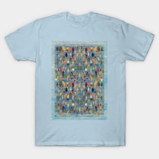 The last dance with the wind (blue version) T-Shirt